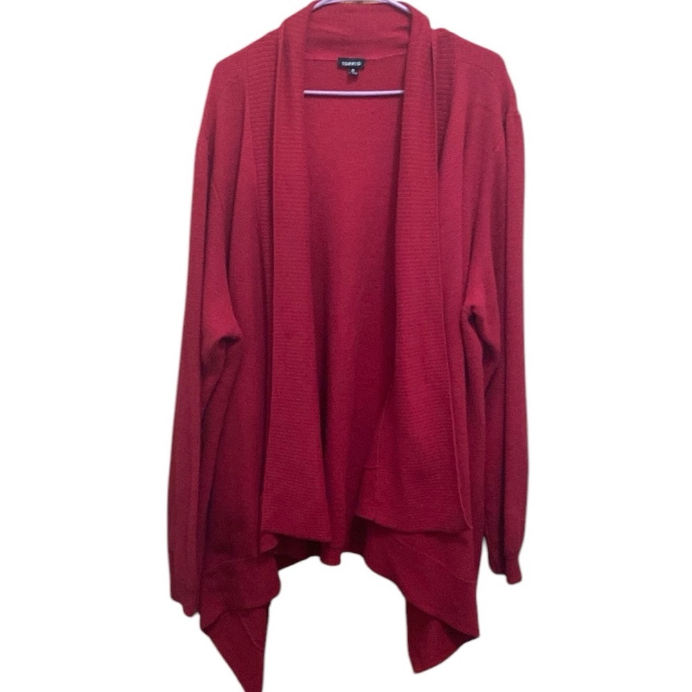 - Torrid red cardigan sweater size 4